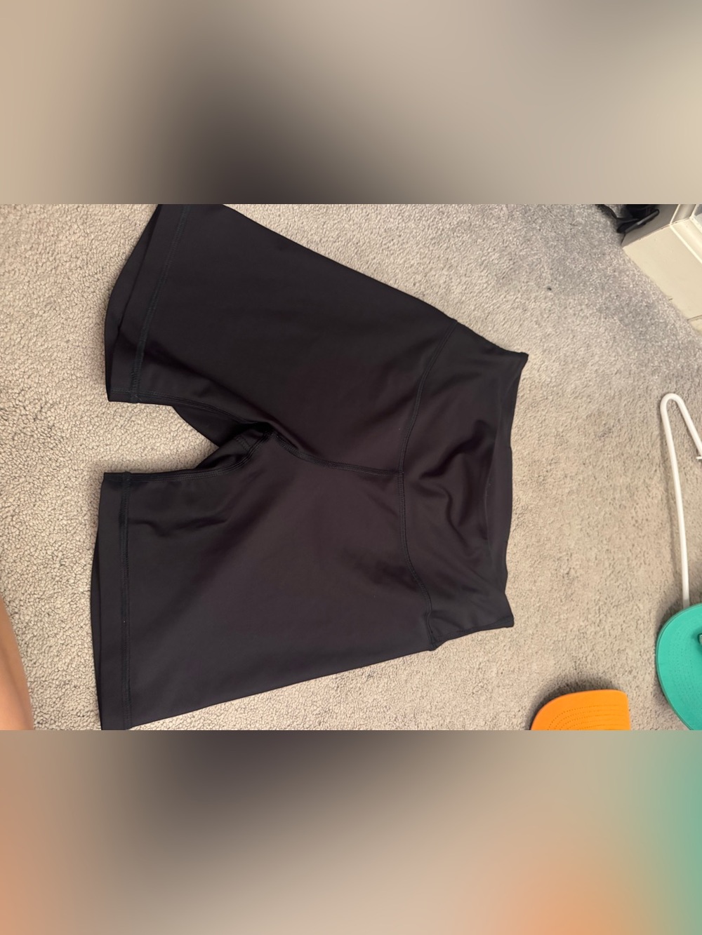 Old Navy Black High-Rise Bike Shorts